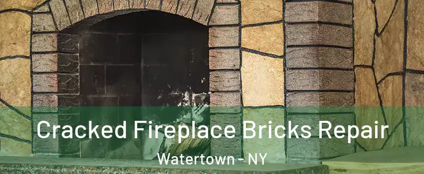  Cracked Fireplace Bricks Repair Watertown - NY
