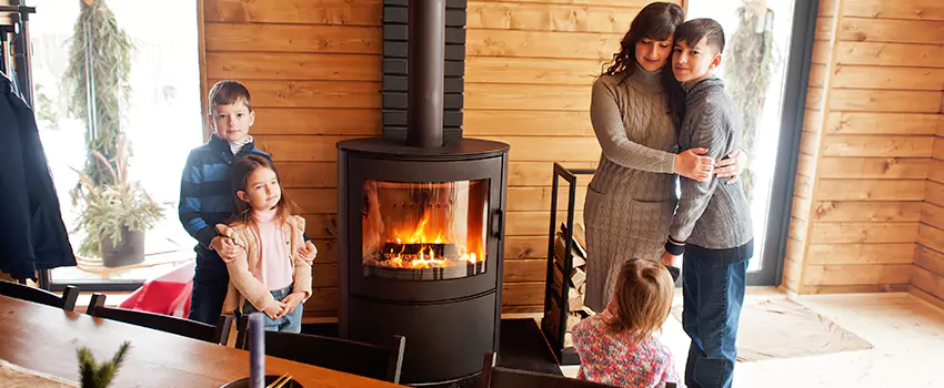 Morso Cast Iron Fireplace Insert Installation in Watertown, New York