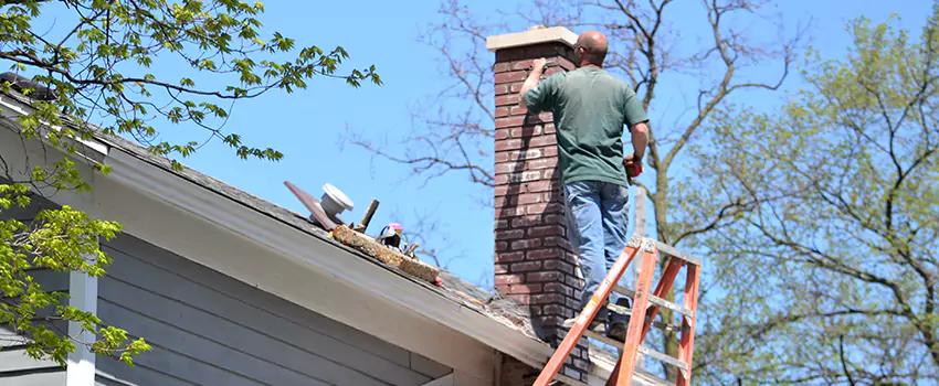 Vinyl and PVC Chimney Flashing Installation in Watertown, NY
