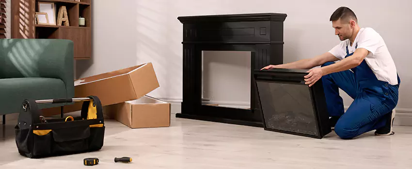 Old Rusted Metal Fireplace Repair And Replacement in Watertown, NY
