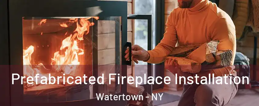  Prefabricated Fireplace Installation Watertown - NY